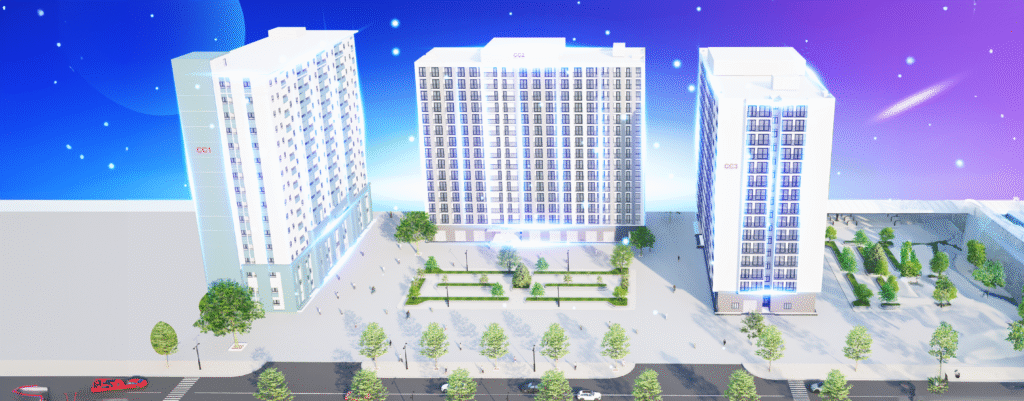 Nhà ở xã hội tại Phường Quảng Thành, Thành phố Thanh Hóa - Tòa CC2 & CC3